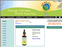 Tablet Screenshot of newwayherbs.com